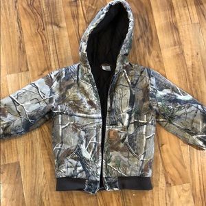 Kids Carhartt Camo Jacket